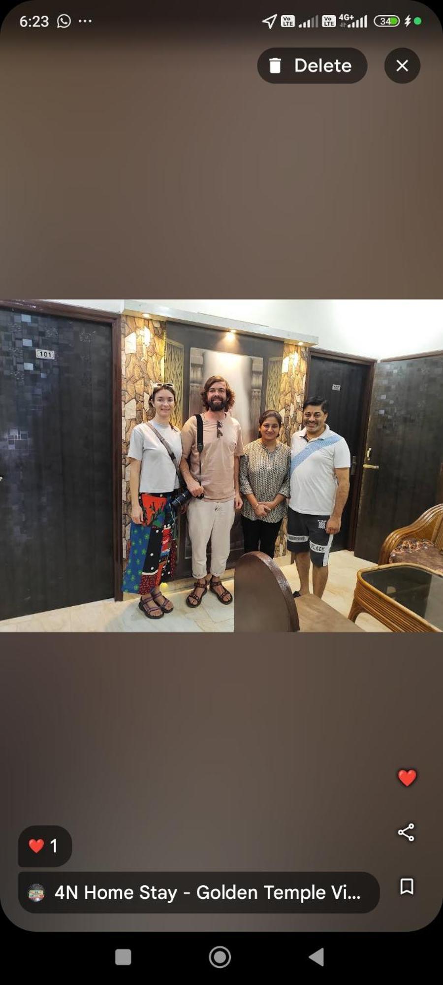 أمريتسار 4N Homestay- Golden Temple View المظهر الخارجي الصورة