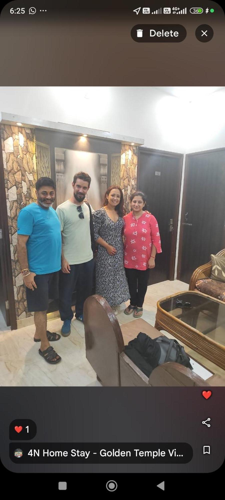 أمريتسار 4N Homestay- Golden Temple View المظهر الخارجي الصورة